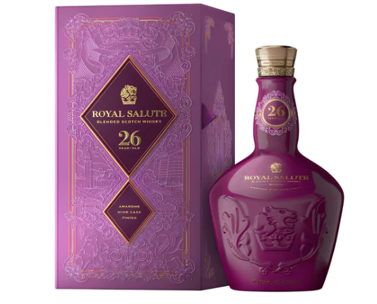 Royal Salute 26 Yr Amarone Wine Cask Finish Blended Scotch Whisky 750ml