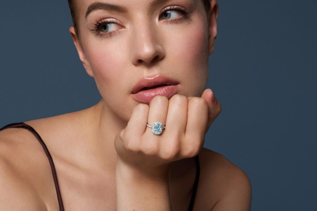 halo engagement rings